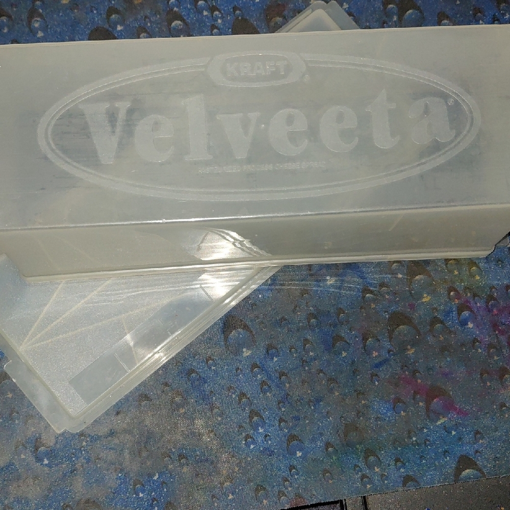 Velveeta Cheese Storage Container Large Vintage Size Container USA Made